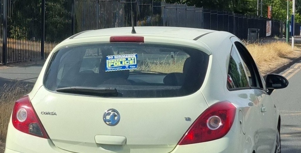 Car seized