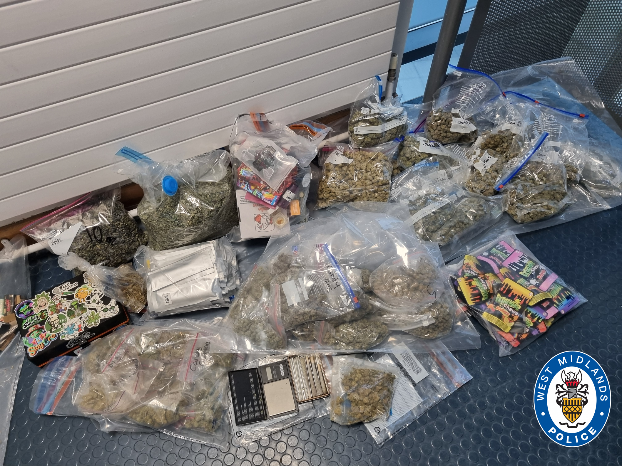 Cannabis was seized after a warrant in Aldridge