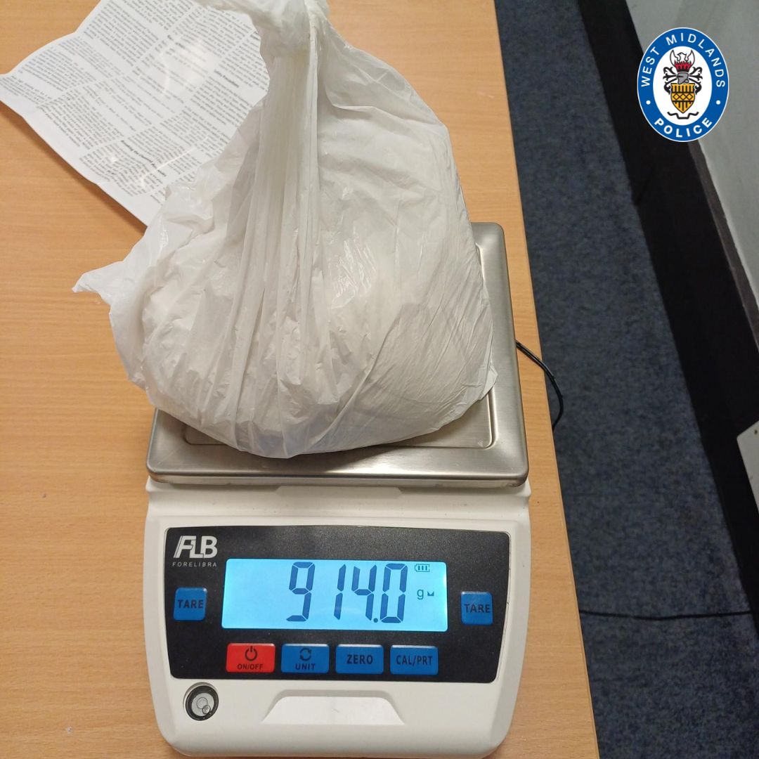 drugs being weighed out