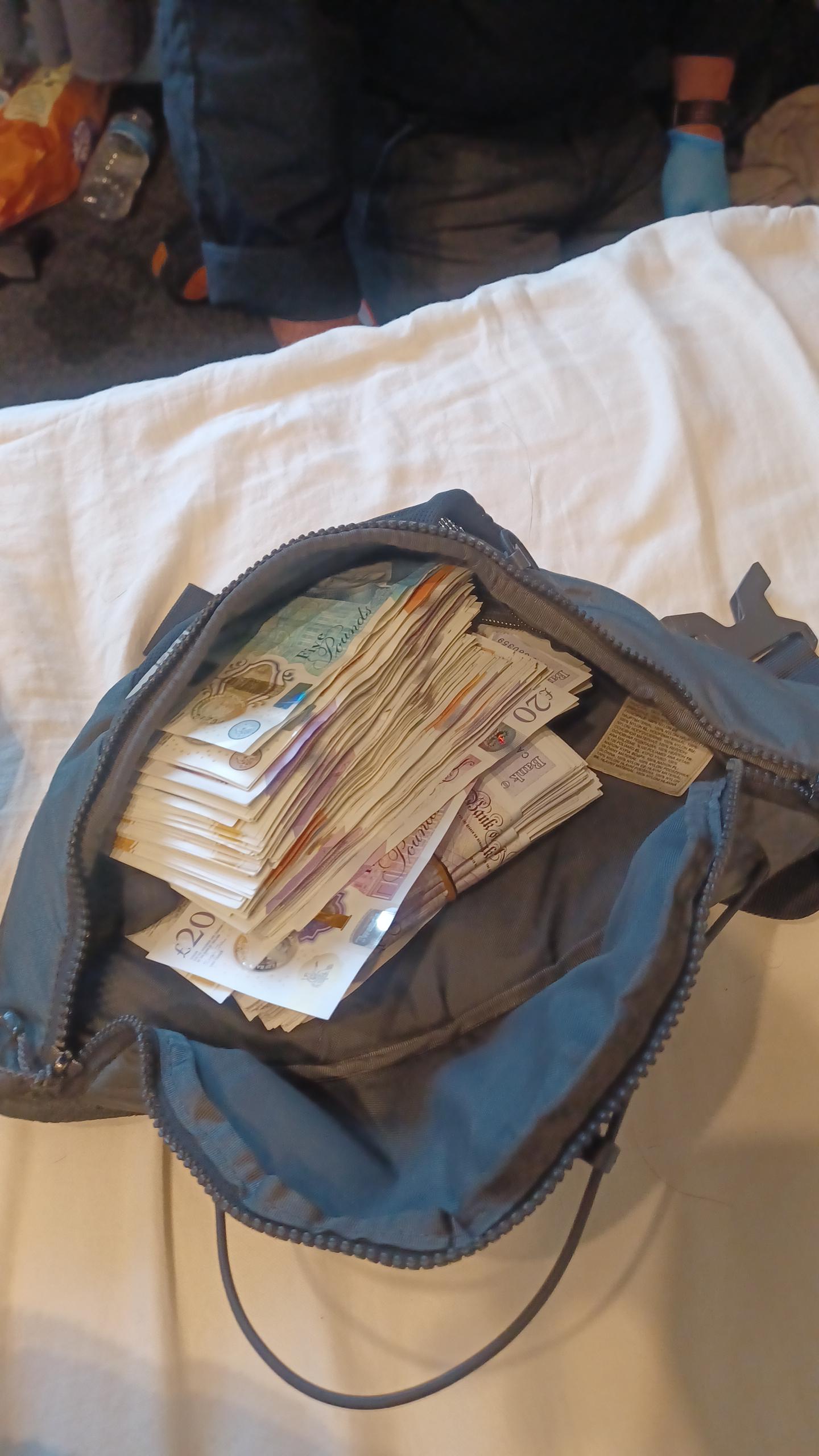 Cash recovered