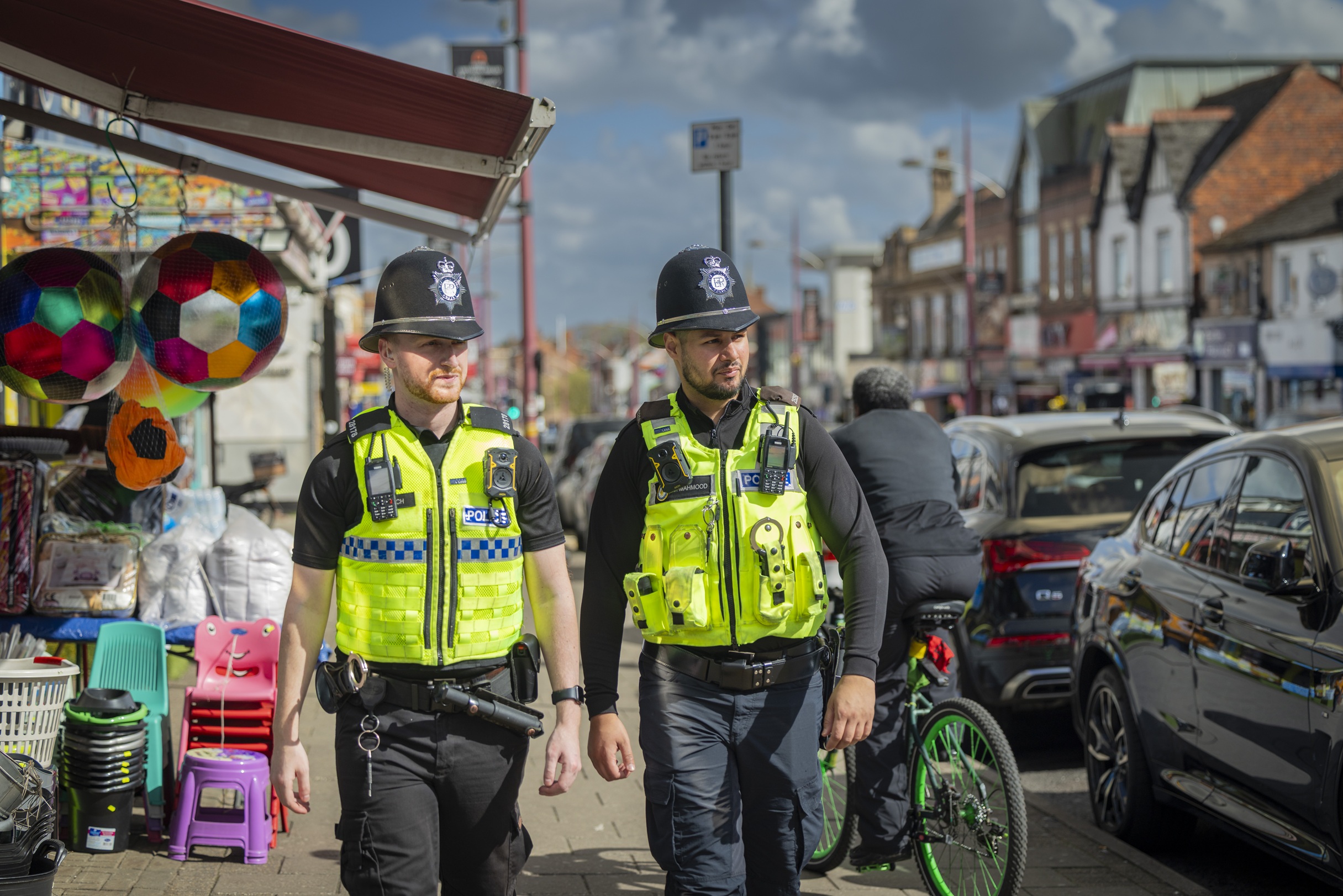Operation Fearless officers on patrol