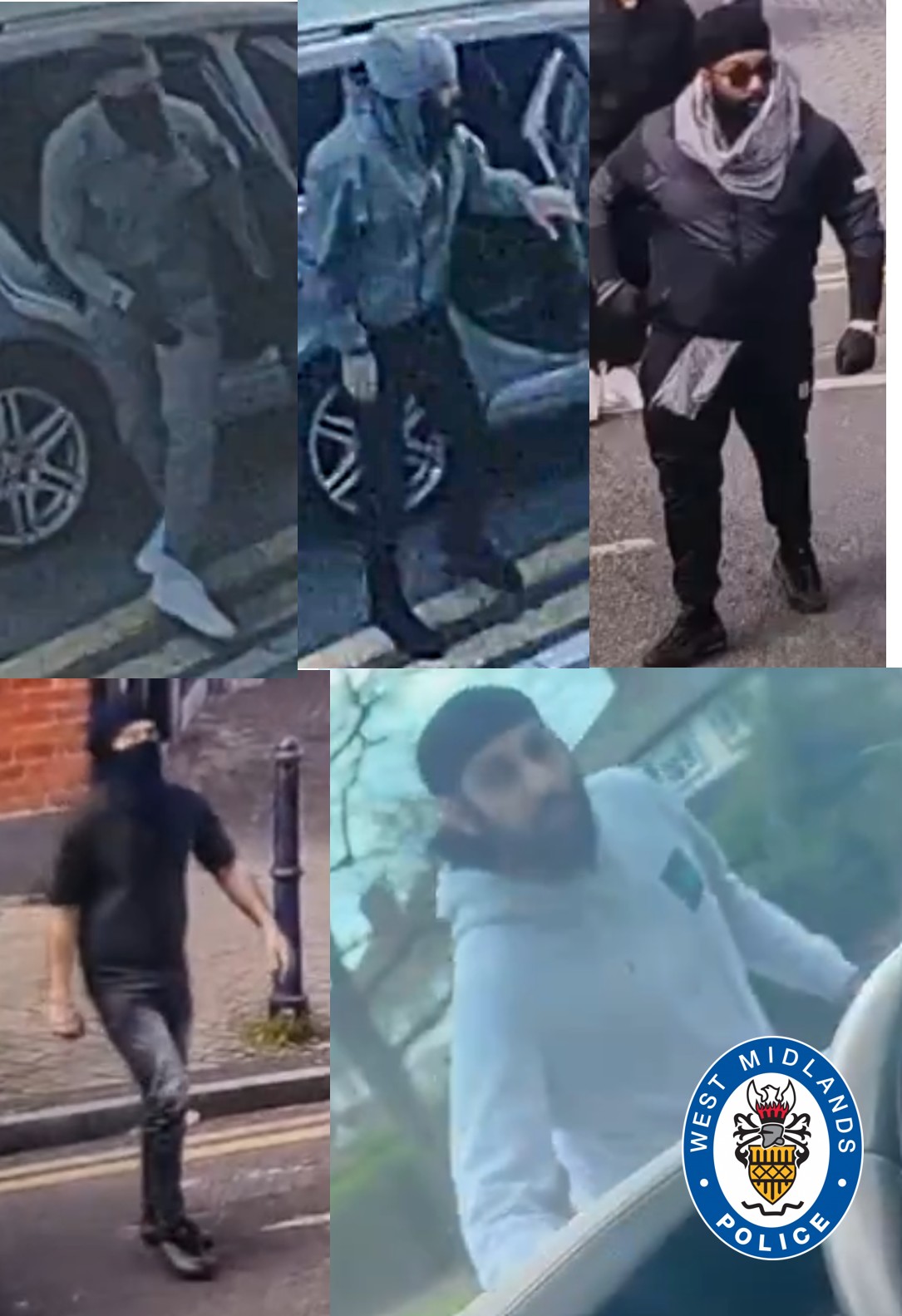images of five men
