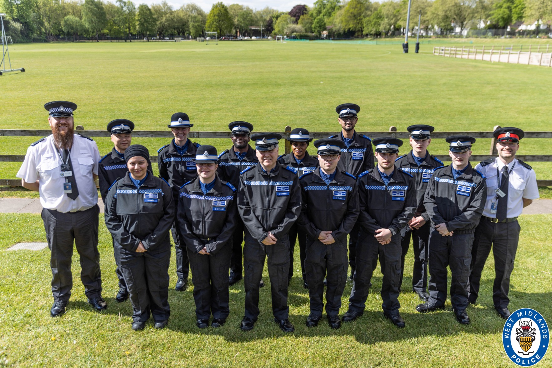 Group image of newest PCSOs to graduate