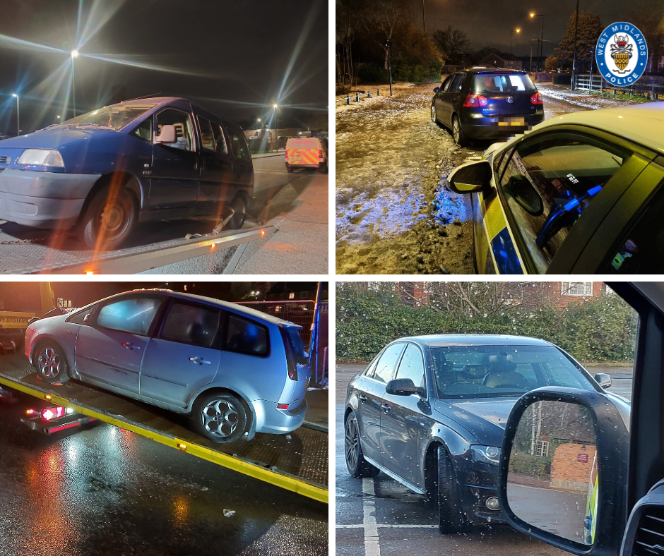 Seized vehicles