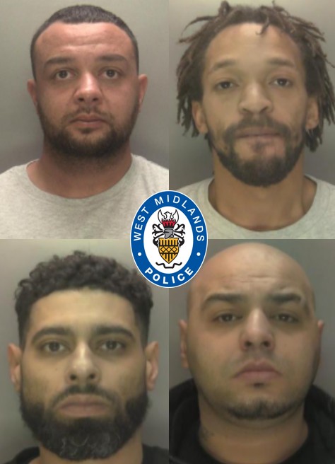 Four men jailed after Coventry shooting