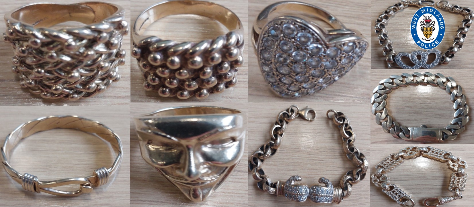 Jewellery officers recovered