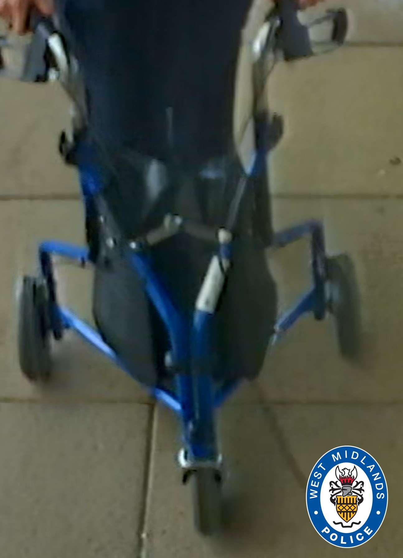 Stolen walking trolley