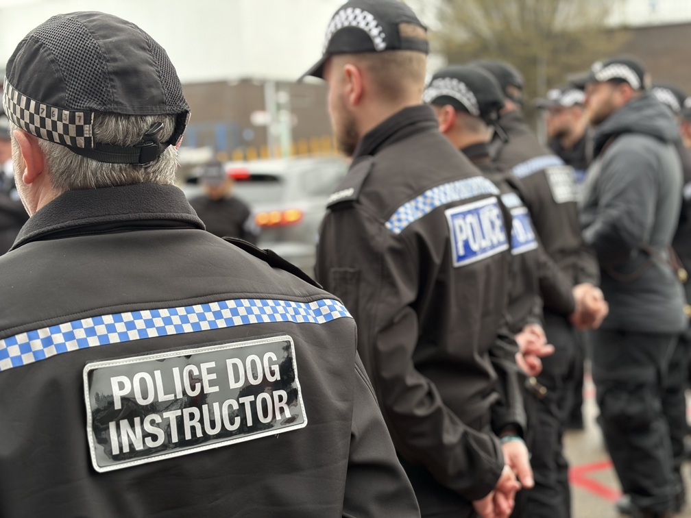 Officers and staff from our dog unit attended Crufts