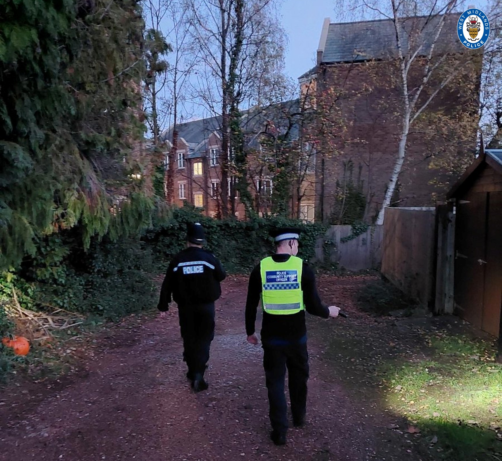 image of officers on patrol