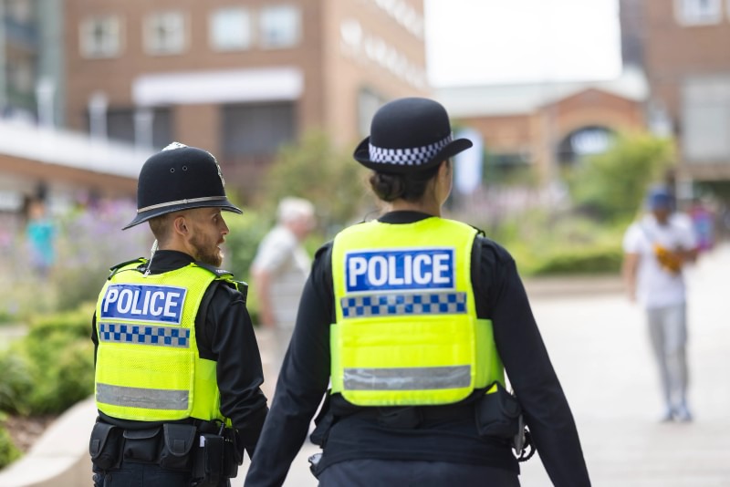 Officers on patrol