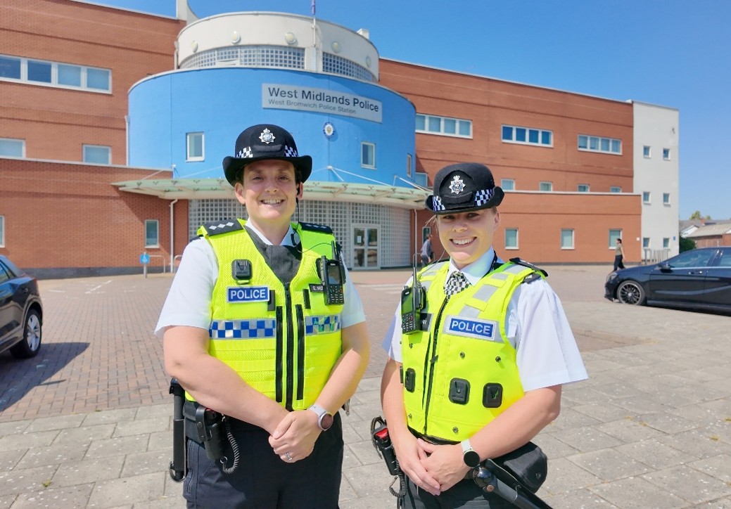 Image of the two Chief Inspectors