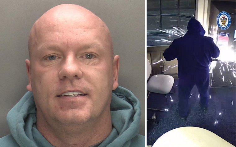 Jailed cash machine thief