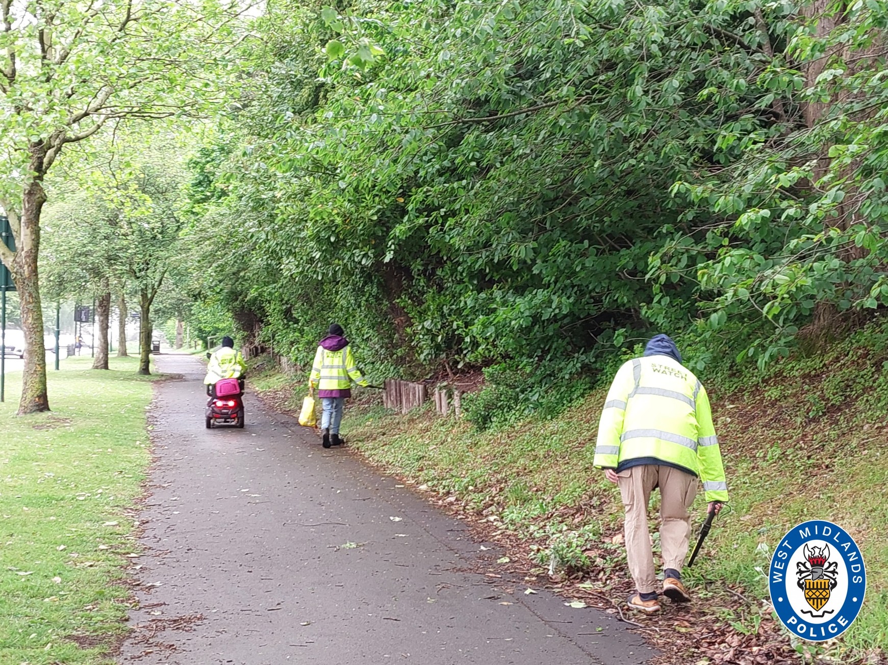 Weapons sweep