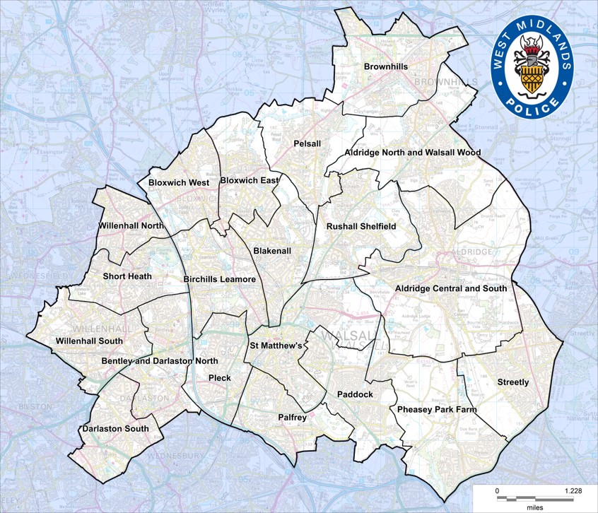Section 60 powers  for whole of Walsall