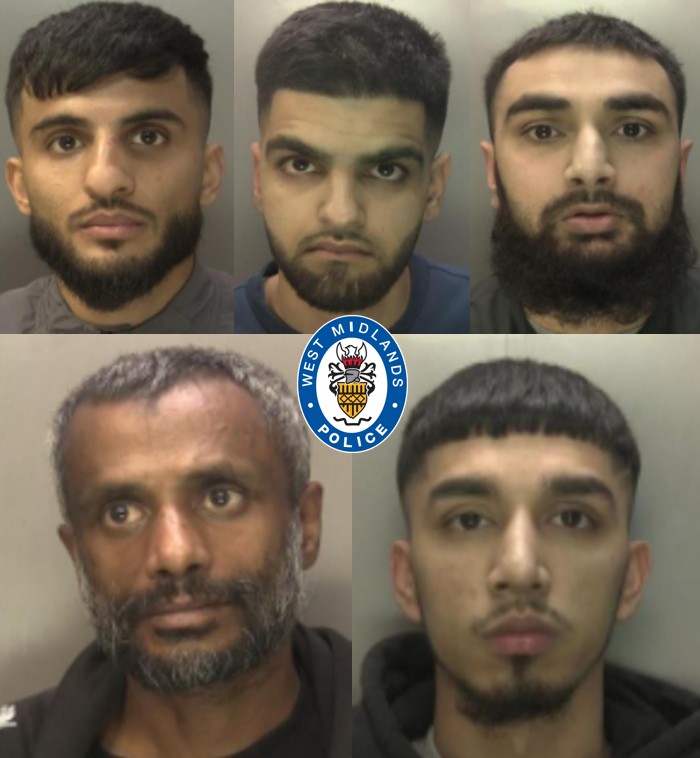 Top L-R: Adil Ali Shah, Ihsan Mahmood, Akbar Tareq Bottom L-R: Shirajul Miah and Muzammel Rehman