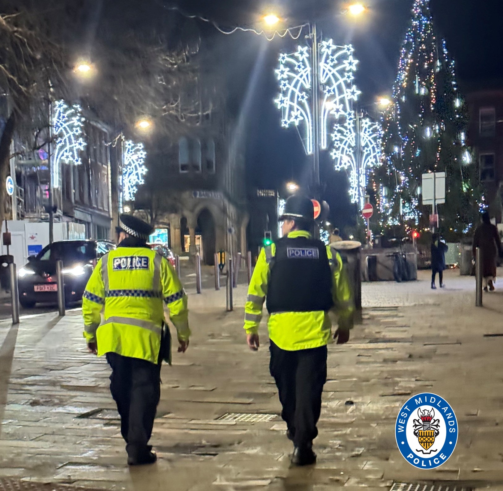image of officers patrolling in Wolverhampton
