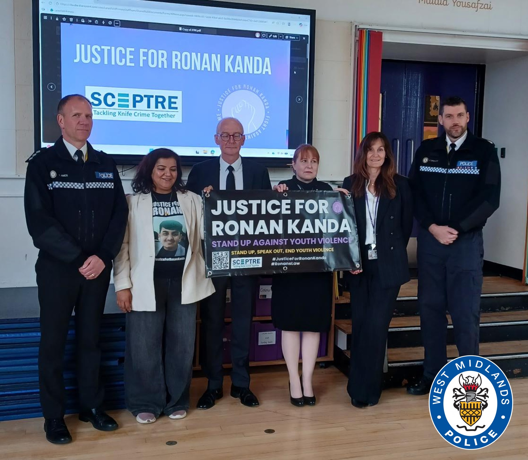 Sceptre: ACC joins school assemble focussing on knife crime