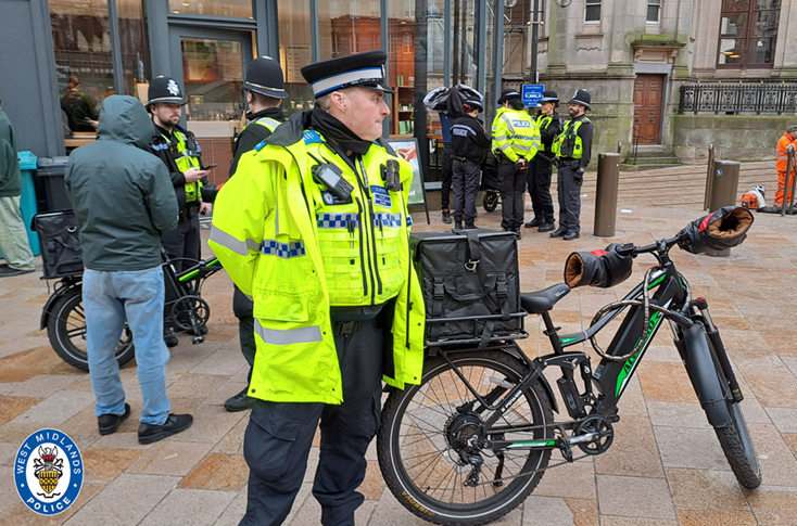 A number of officers and partner agencies took part in Thursday's operation
