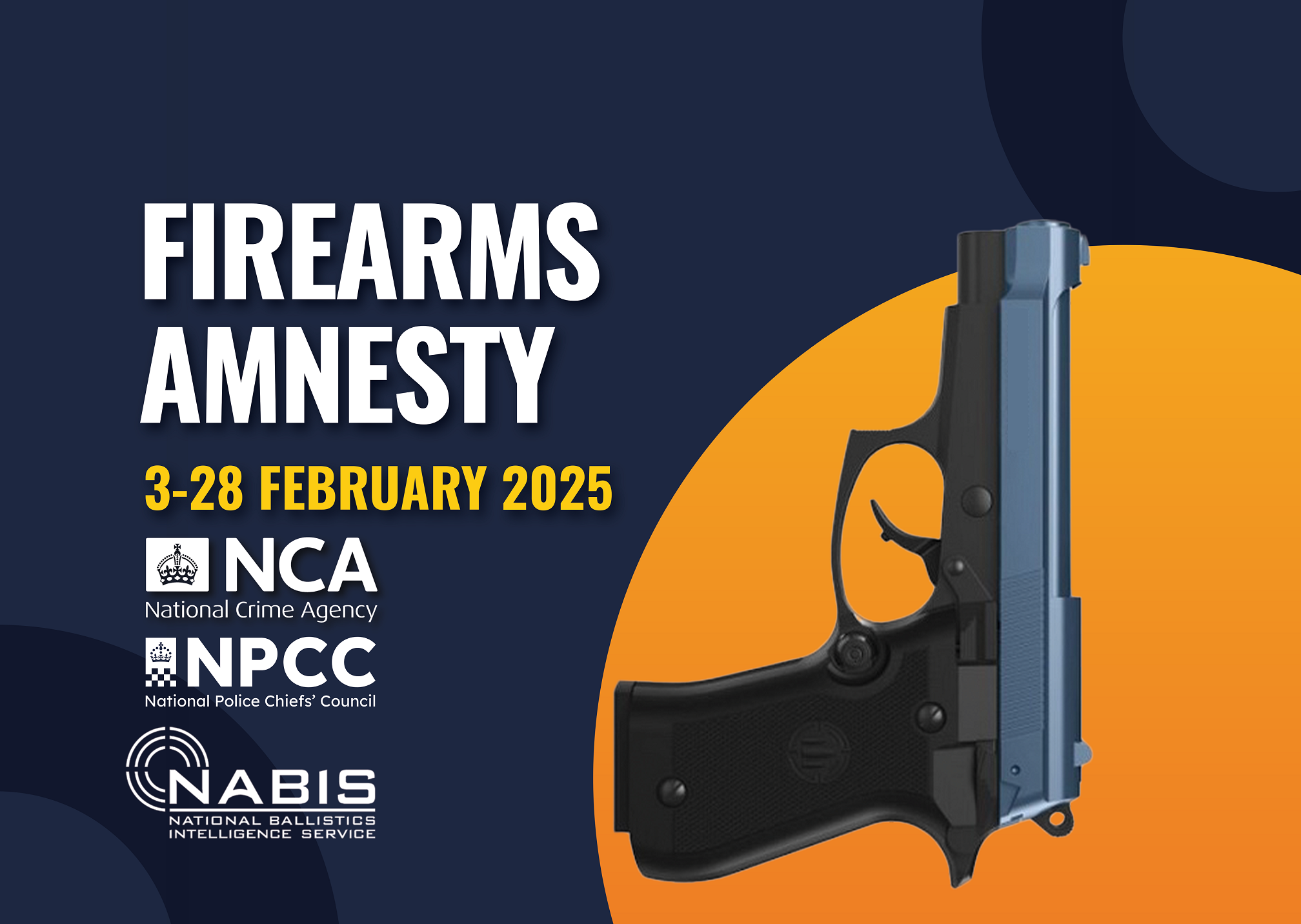 Firearms amnesty graphic