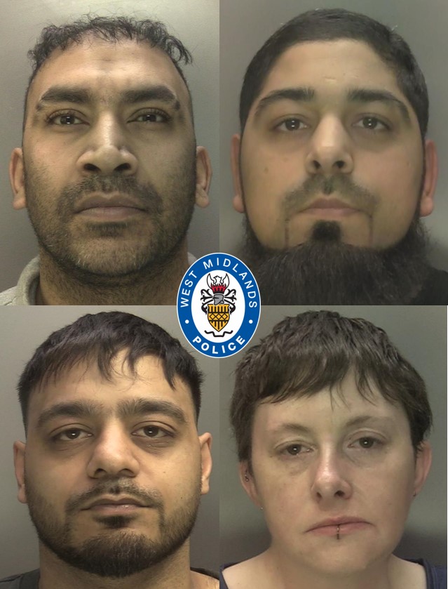 Four sentenced